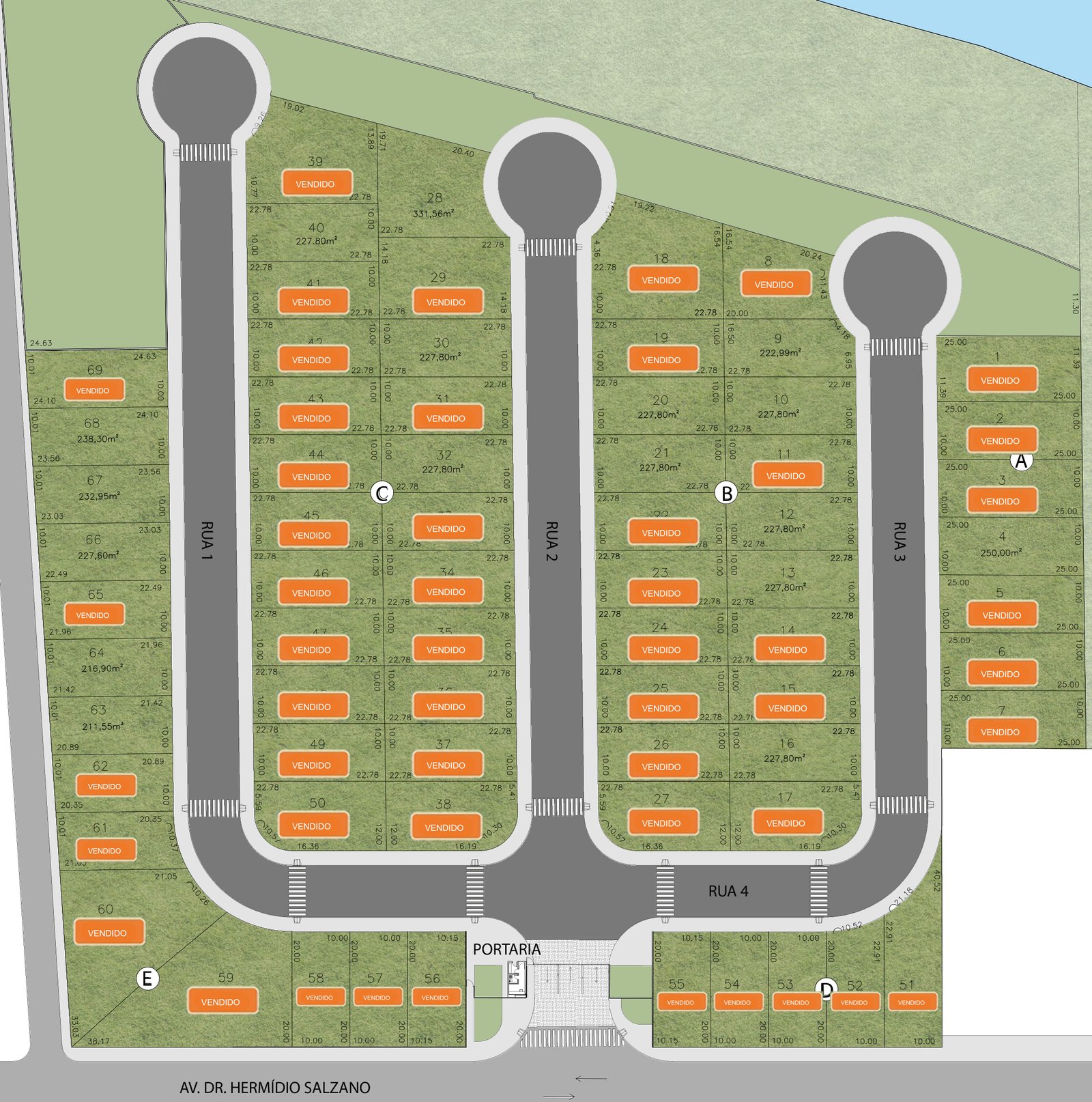 Mapa do Empreendimento
